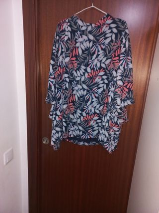 Blusa estampada - Talla L