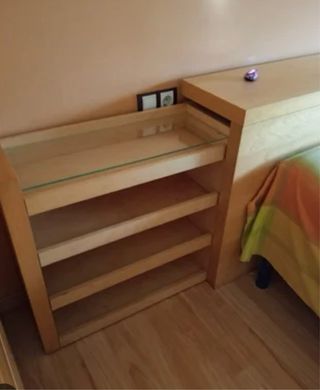 Testiera MALM IKEA con comodini