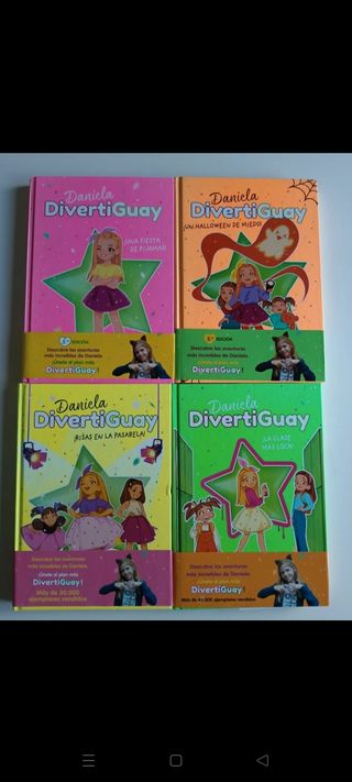 4 Libros Daniela Divertiguay