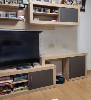 Mueble TV salón - Estantería