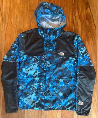 Giacca The North Face blu mimetica