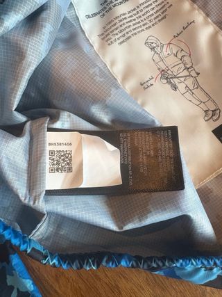 Giacca The North Face blu mimetica