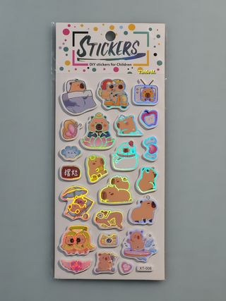 Stickers Capibara 3D