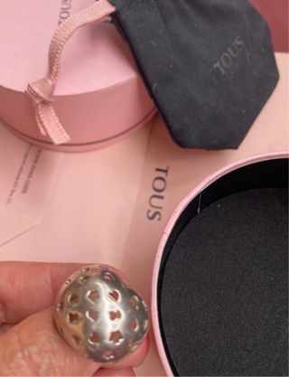 Anillo Tous plata - Joya elegante