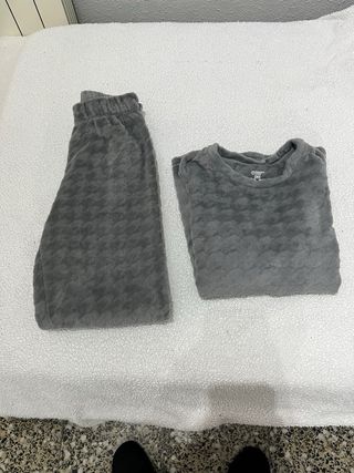 Pijama gris - Talla única