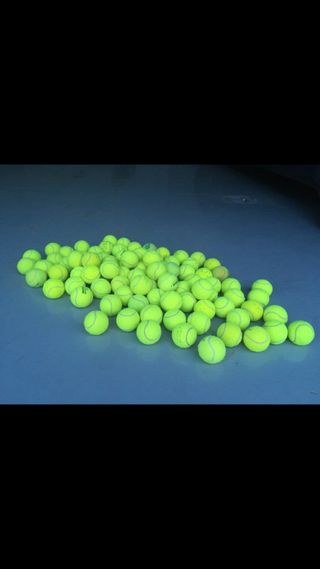 60 Pelotas Tenis/Pádel Usadas