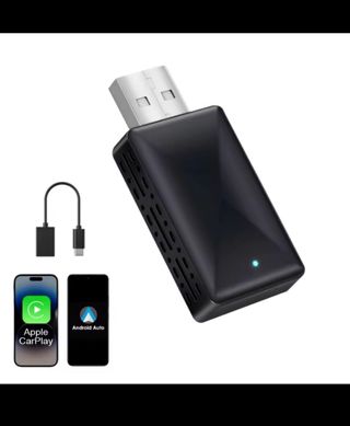 Adaptador inalámbrico CarPlay & Android Auto