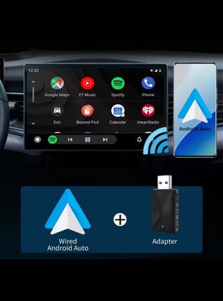 Adaptador inalámbrico CarPlay & Android Auto