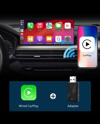 Adaptador inalámbrico CarPlay & Android Auto