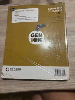 Geografía e Historia 2º ESO. Libro del estudian...