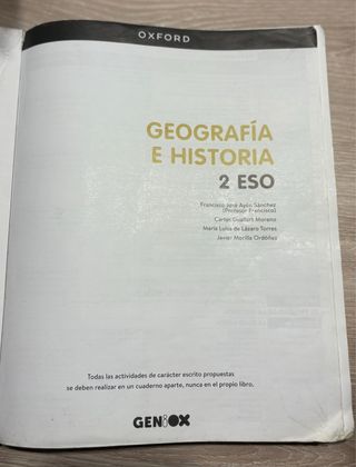 Geografía e Historia 2º ESO. Libro del estudian...