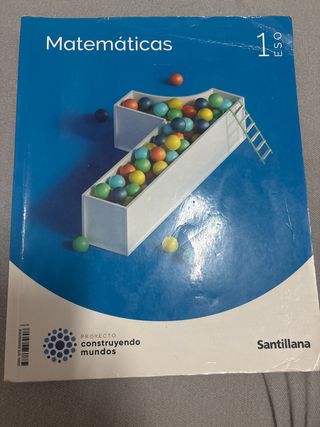 MATEMATICAS 1 ESO CONSTRUYENDO MUNDOS