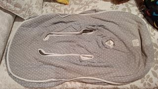 Funda para silla de coche, estrellas grises