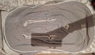 Funda para silla de coche, estrellas grises