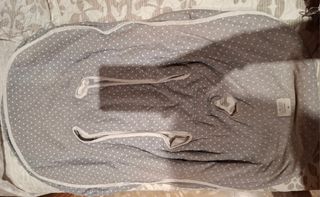 Funda para silla de coche, estrellas grises