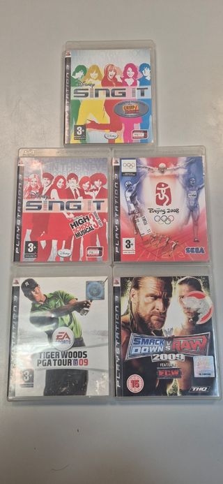 5 Juegos PS3: lote Variado