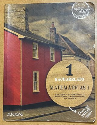 Matemáticas I.