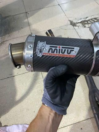 Escape MIVV Carbono Moto
