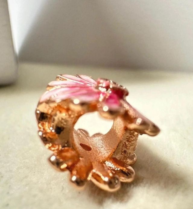 Charm Pandora Flor Rosa