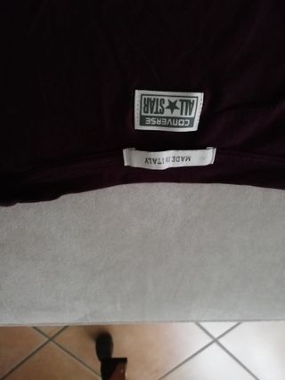 Maglietta Converse viola Tg M