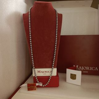 Collar Majorica perlas grises