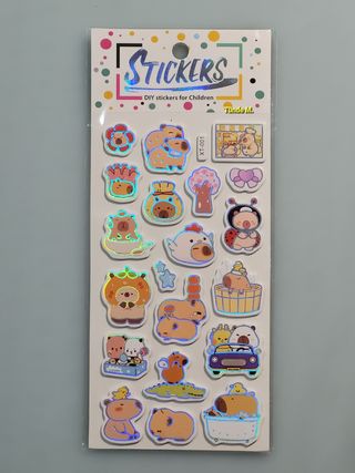 Stickers Capibara 3D