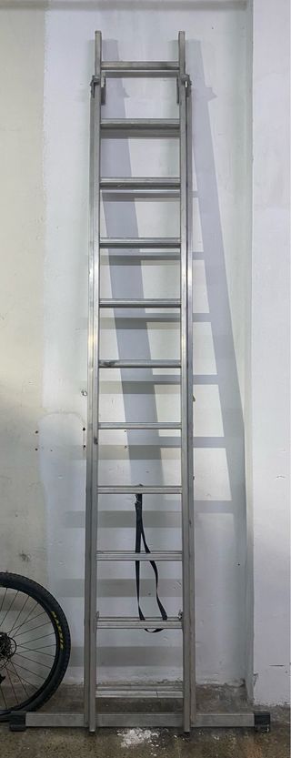 Escalera aluminio 6m - 2 tramos