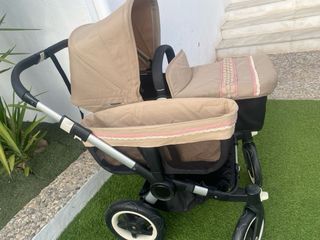 Bugaboo gemelar, beige