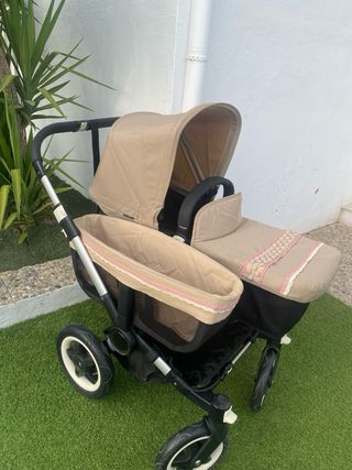 Bugaboo gemelar, beige