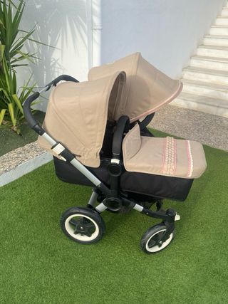 Bugaboo gemelar, beige