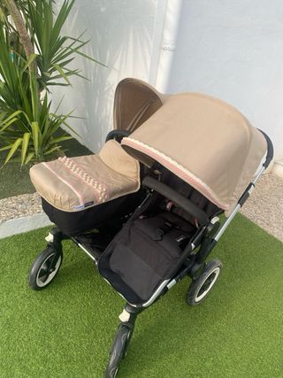 Bugaboo gemelar, beige