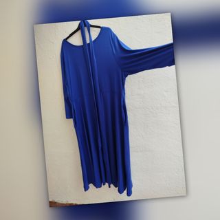 Vestido azul - Talla grande