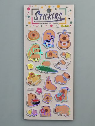 Stickers Capibara 3D