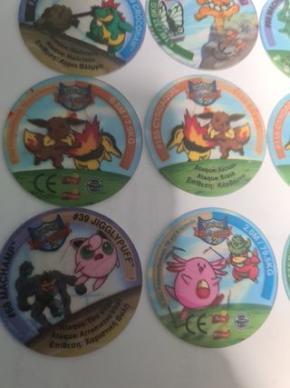 12 Tazos League 2 - Pokemon