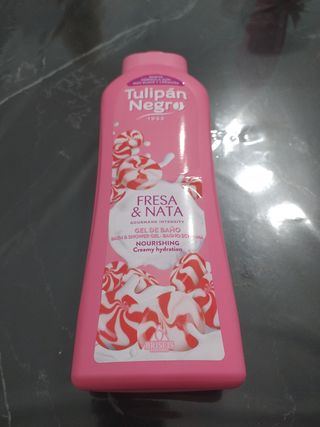 Bagno schiuma Tulipán Negro Fresa & Nata