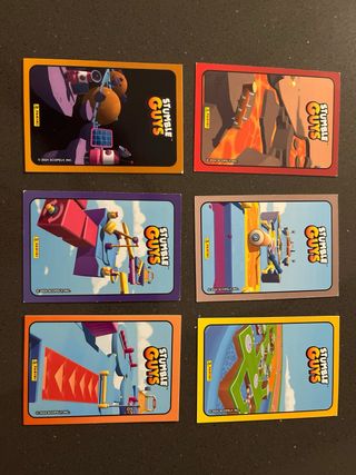 6 cartas Stumble Guys