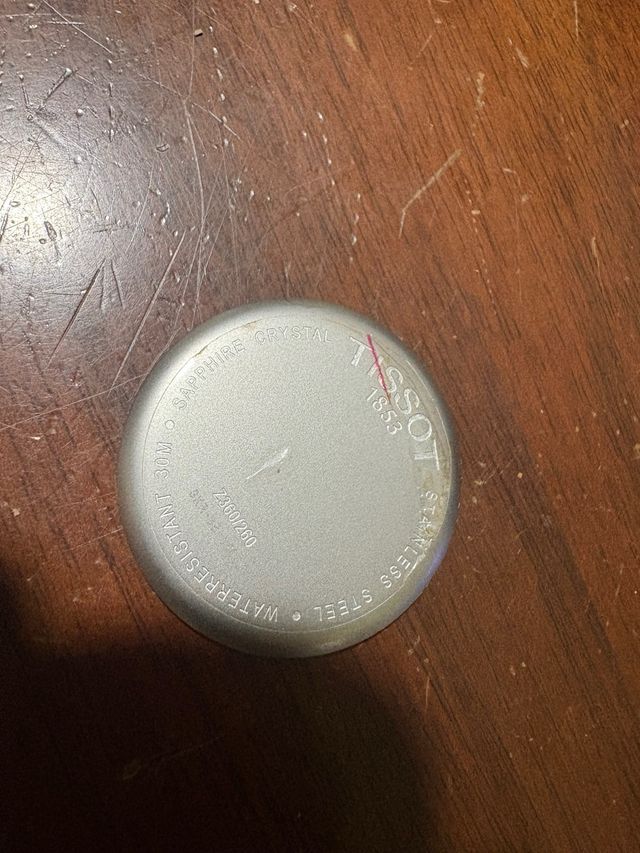 Orologio Tissot Silent T - Nero Argento