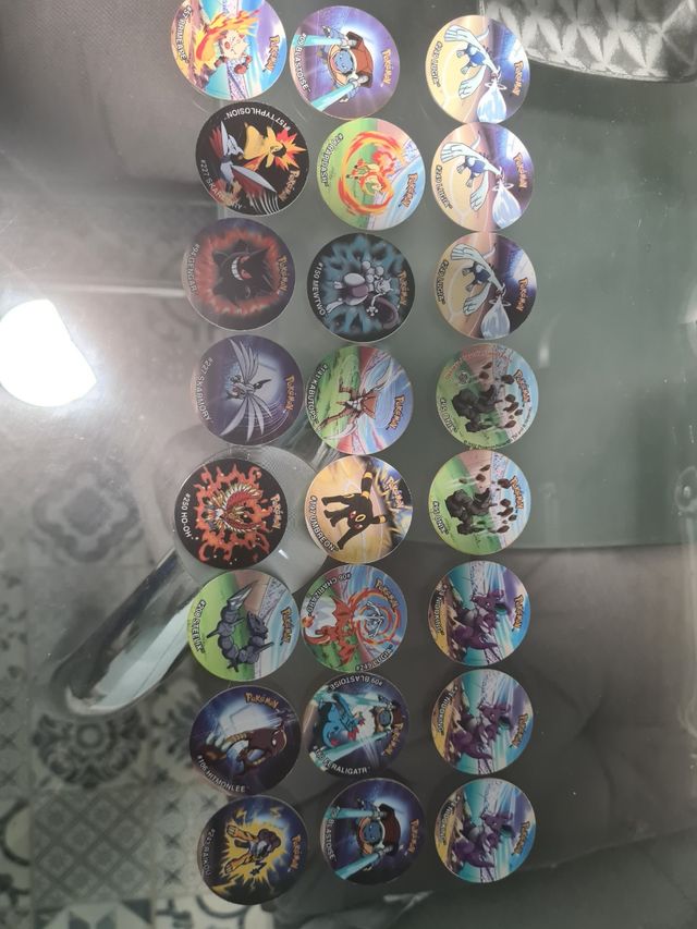 Tazos League Pokemon