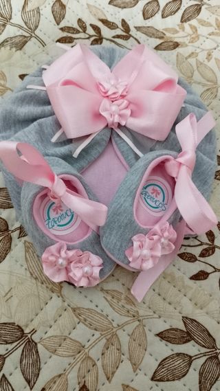 Zapatos Bebé niña: Rosa, delicados