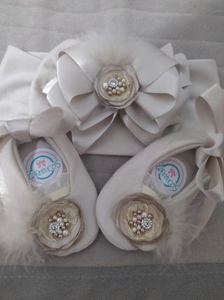 Zapatos Bebé niña: Rosa, delicados