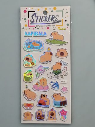 Stickers Capibara 3D