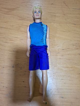 Muñeco Ken Sirena: Aventura Mattel