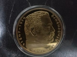 Moneda Paul von Hindenburg