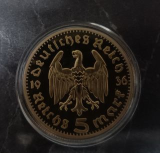 Moneda Paul von Hindenburg