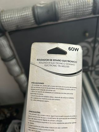Soldador eléctrico 60 W EDM