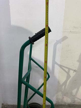 Carretilla Carga - Verde mudanza taller
como nueva