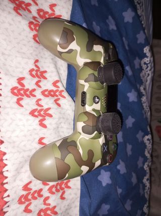 Mando PS4 camuflaje - joystick goma