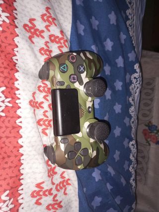Mando PS4 camuflaje - joystick goma