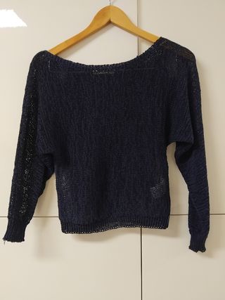 Jersey Pull Bear XS azul - Primavera/Verano