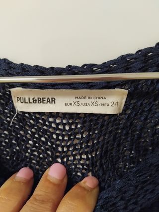 Jersey Pull Bear XS azul - Primavera/Verano